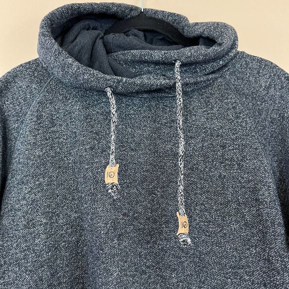 tentree Black Marled Burnie Hoodie | Women’s M | Cozy Eco-Friendly Pullover - Picture 3 of 8